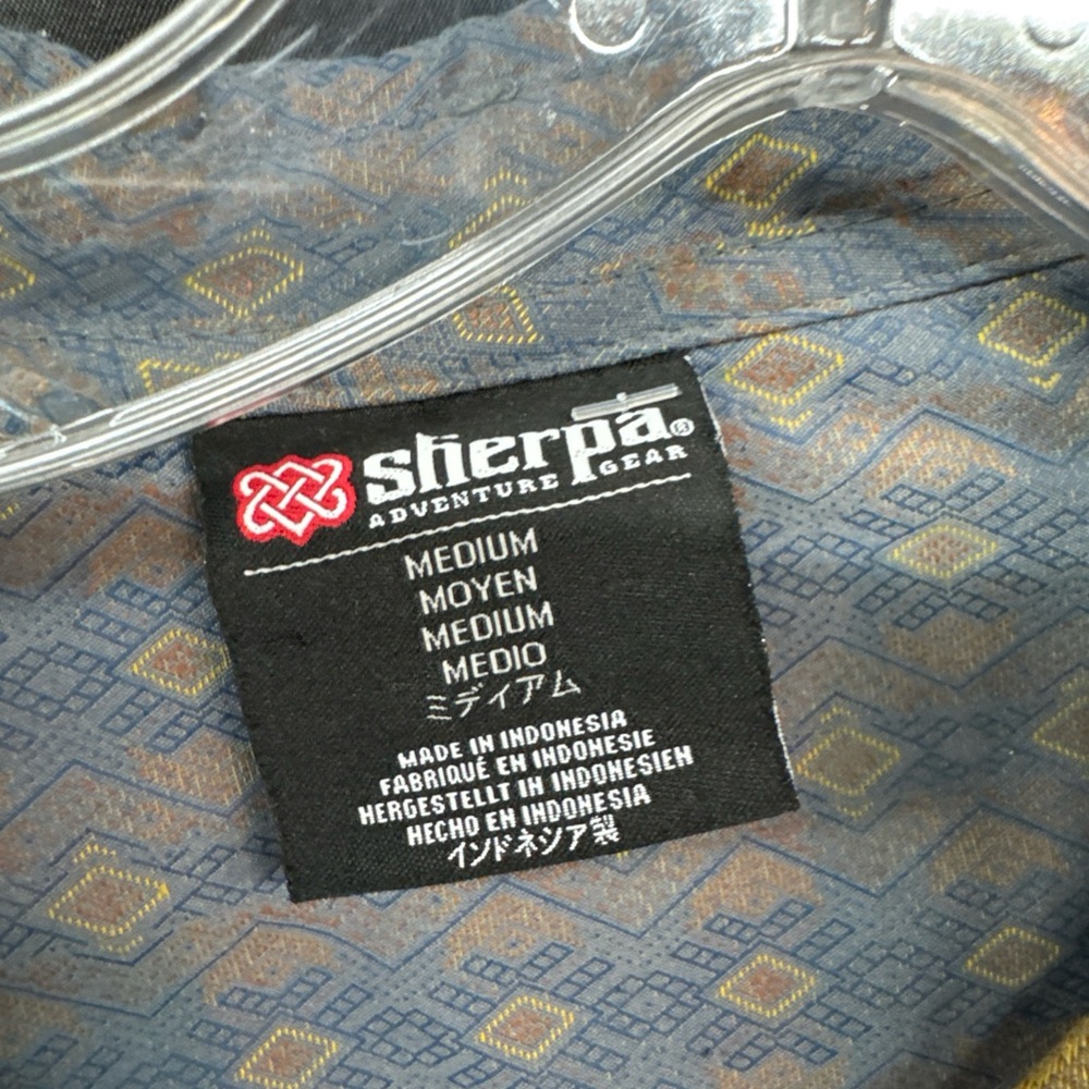 Men's Gray Patterned Shirt Jacket - image 2